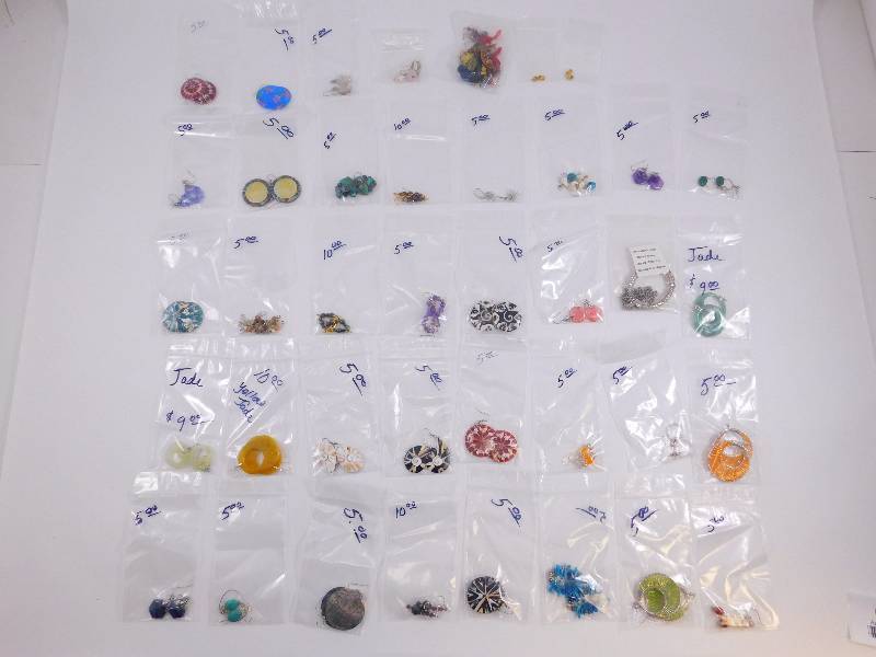 Large Lot Of Ear Rings