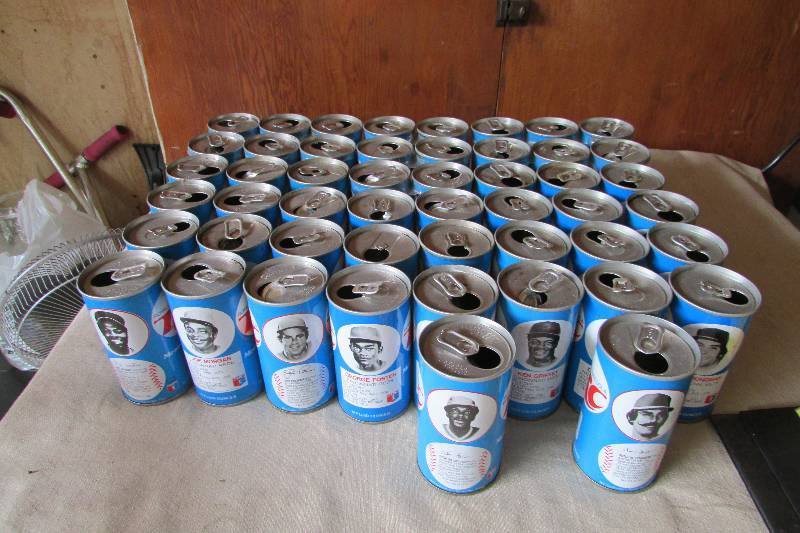 lot 76 image: Vintage RC Cans Baseball