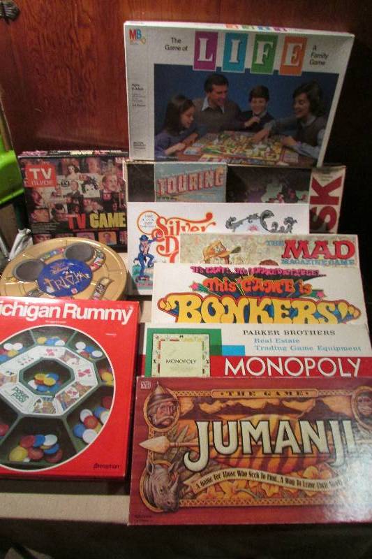 lot 110 image: Vintage Board Games