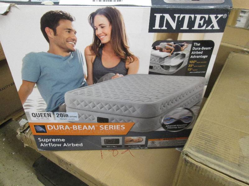 Queen Supreme Airflow Airbed open b...