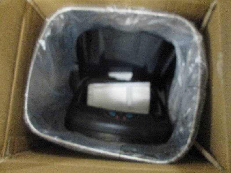 Auto-Open Brushed-Finish Trash Bin ...