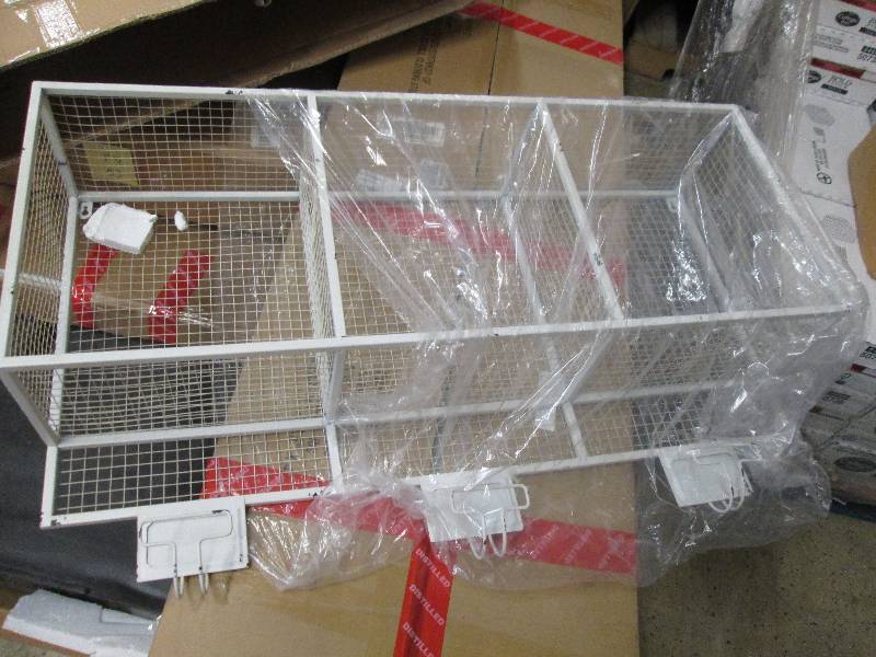 Cream Wire Shelf open box Retail $5...