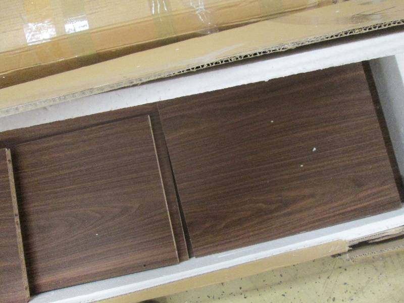 Tall Peekaboo Cabinet open box Reta...