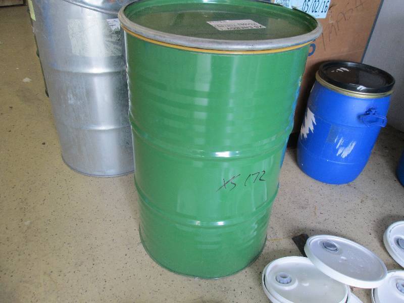 55 Gallon Metal Barrel Drum Furniture Household Kitchen