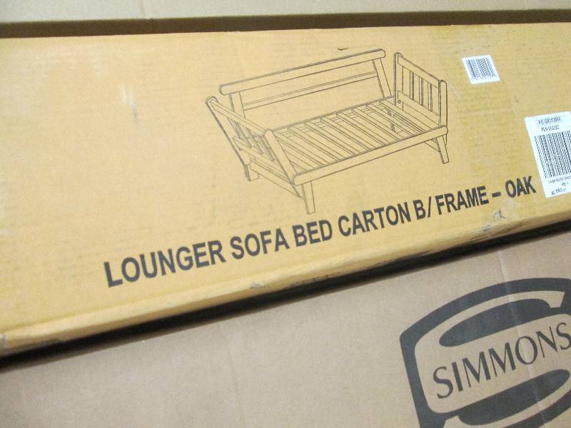 Lounger Sofa Bed Frame only in Oak ...
