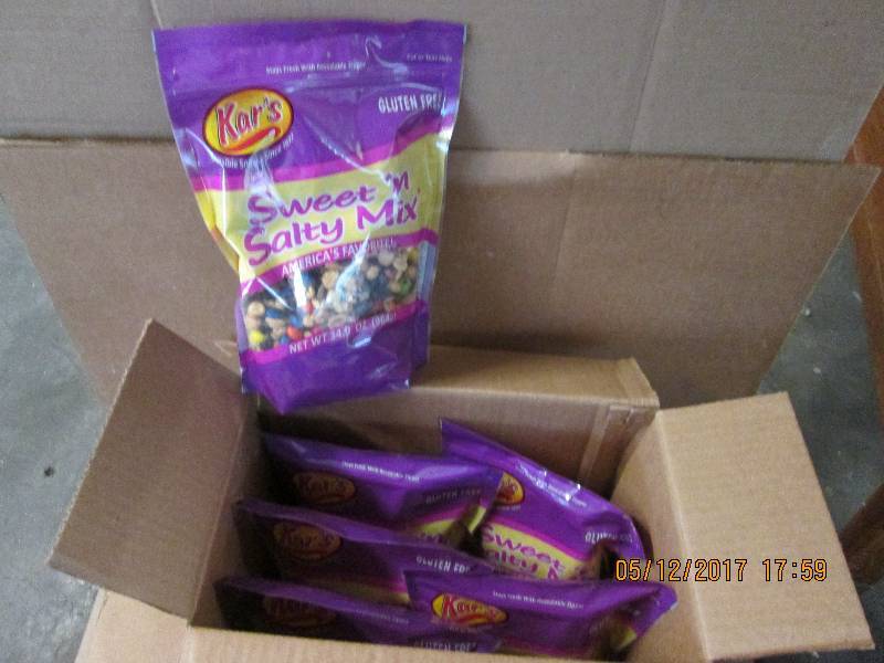 Case of 6 34 oz Karz sweet and salt...