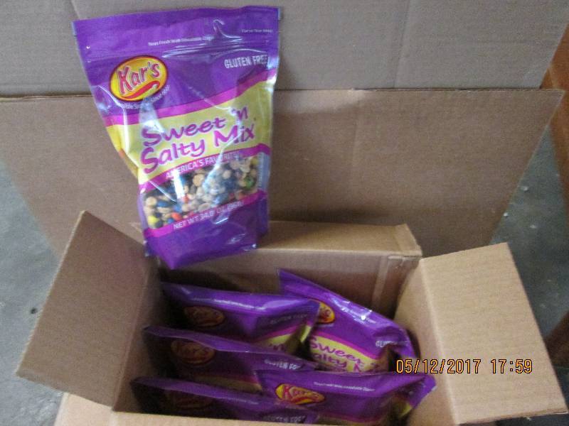 Case of 6 34 oz Karz sweet and salt...