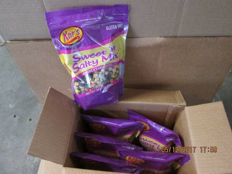 Case of 6 34 oz Karz sweet and salt...