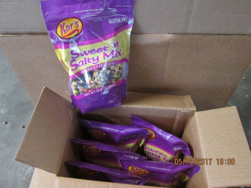 Case of 6 34 oz Karz sweet and salt...