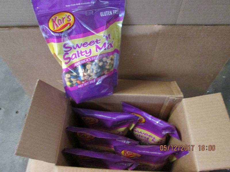 Case of 6 34 oz Karz sweet and salt...