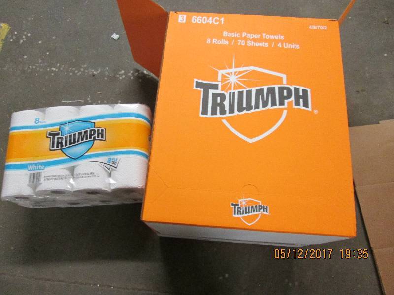 32 Roll case of Triumph paper towel...