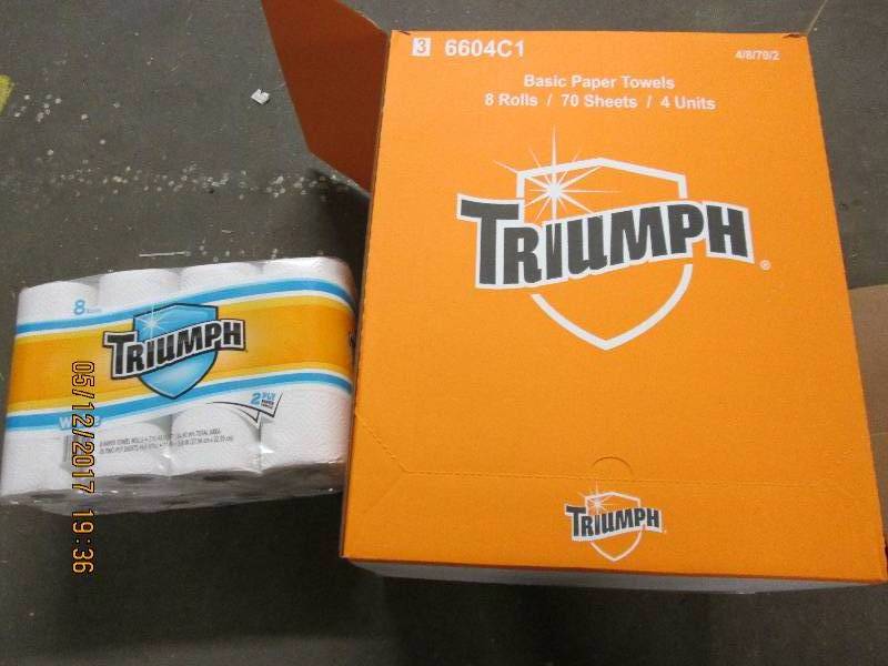 32 Roll case of Triumph paper towel...