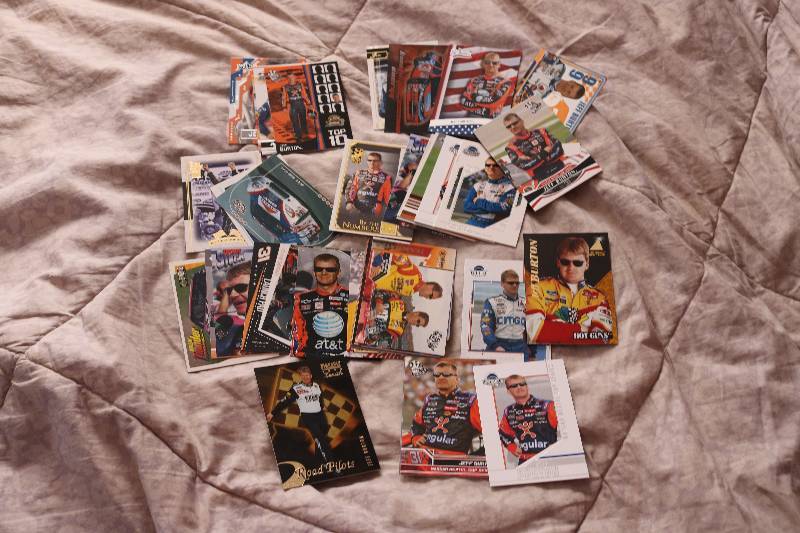 40 Jeff Burton cards...