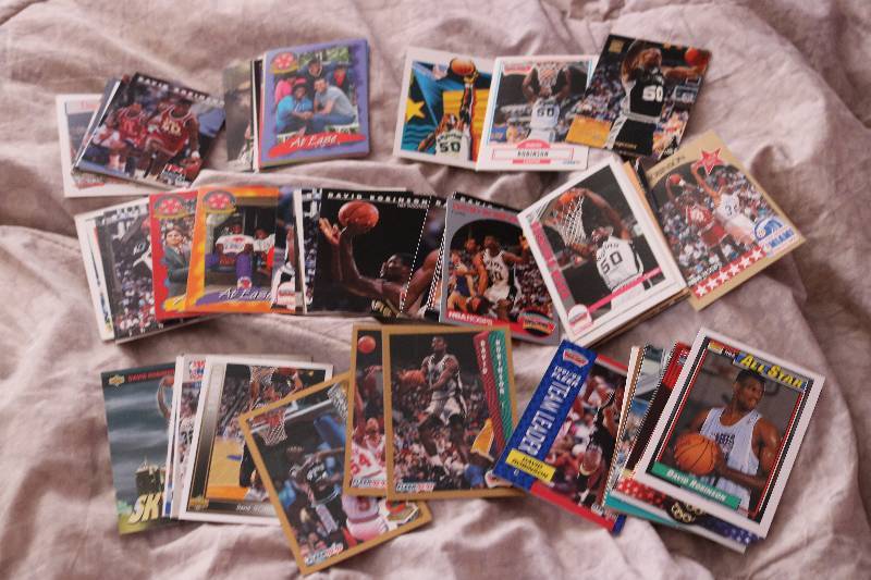 80 David Robinson cards...