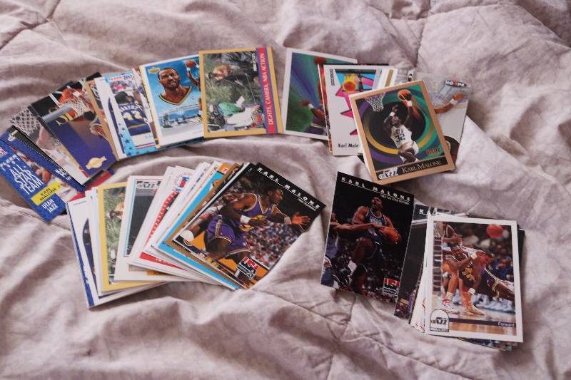 80 Karl Malone cards...
