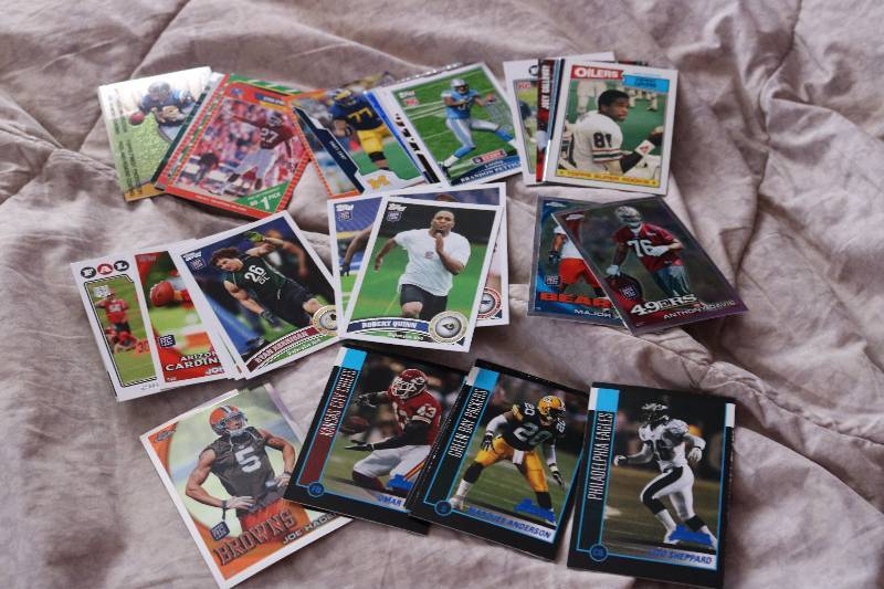 40 Misc Football rookie cards...