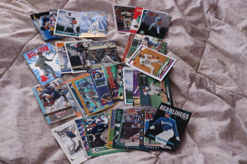 40 Alex Rodriguez cards...