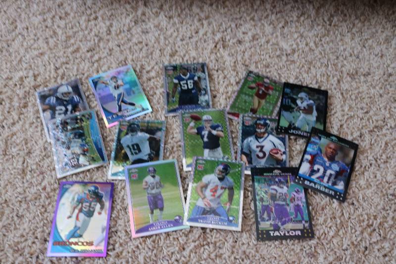 14 Topps Chrome refractor cards...