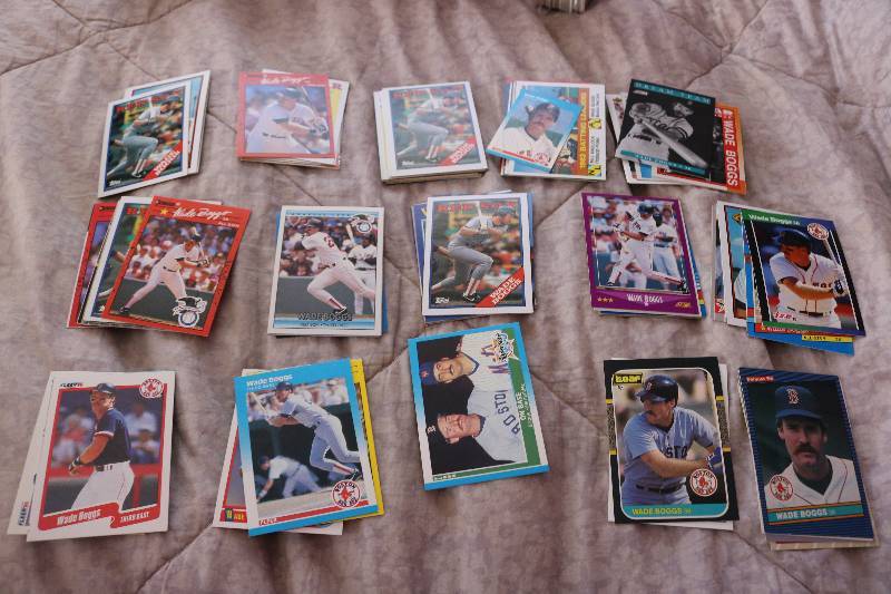 100 Wade Boggs cards...