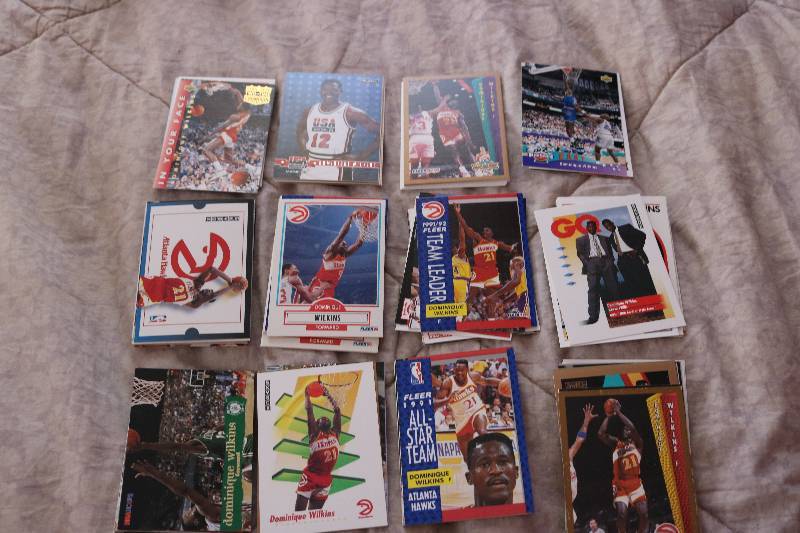 100 Dominique Wilkins cards...