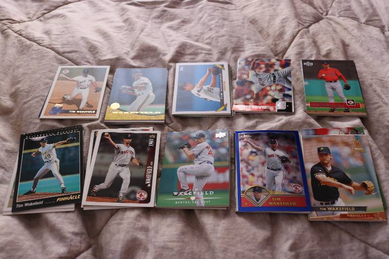 75 Tim Wakefield cards...