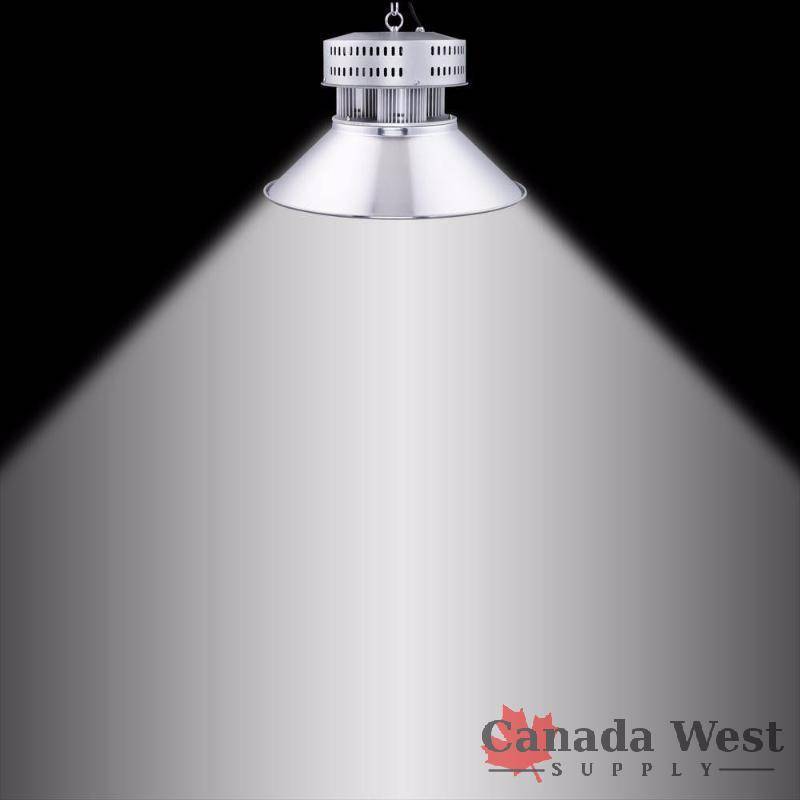 lot 18 image: NEW QNTY 12 X 150W LED High Bay Light is an i...