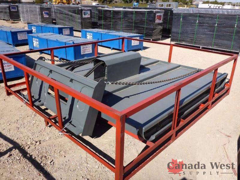 lot 39 image: 2017 72 In. Hydraulic Brush Mower Skid Steer Attachment