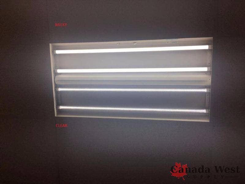 lot 57 image: LOT (10) LED TUBE 36W T-8 MILKY 8FT REPLACEMENT M368FT