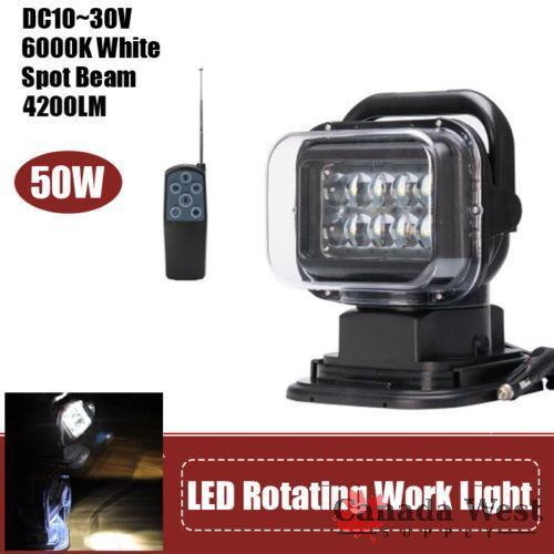 lot 69 image: NEW 50 WATT MAGNETIC SEARCH LIGHT 50WMAG