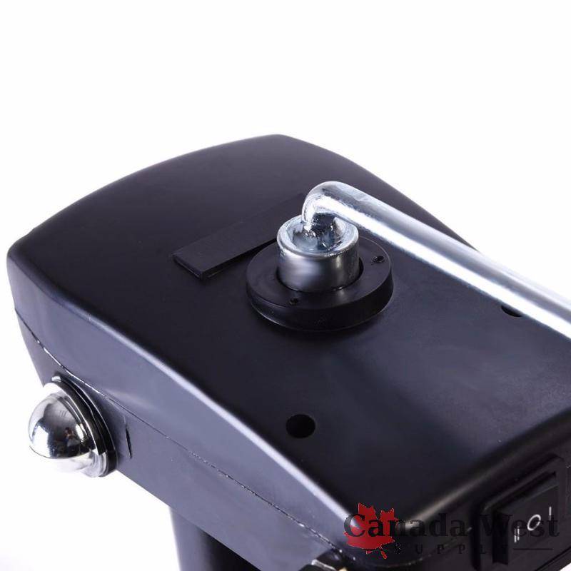 lot 100 image: NEW 3500 LBS ELECTRIC TRAILER RV BOAT JACK EJ3500A
