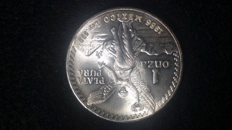 1986 Mexican Silver 1 oz Libertad