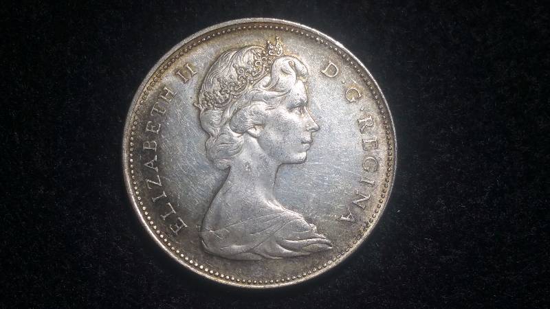 1966 Canadian Silver Dollar