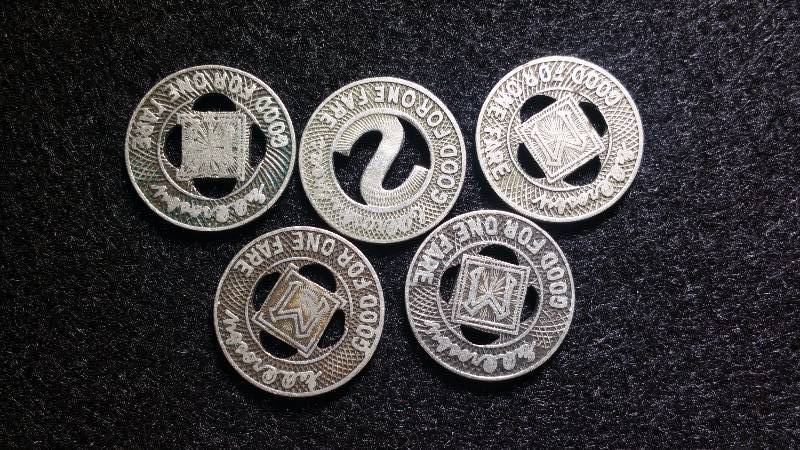 Minneapolis & St. Paul Train Tokens