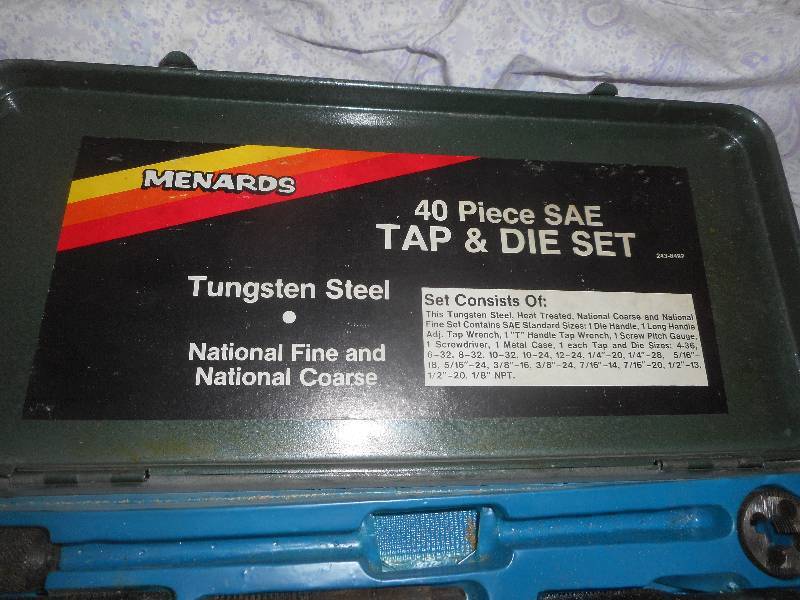 TAP AND DIE SET