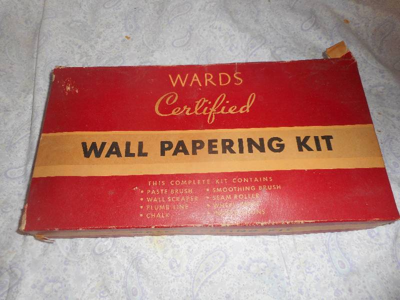 ANTIQUE WARDS WALL PAPERING KIT
