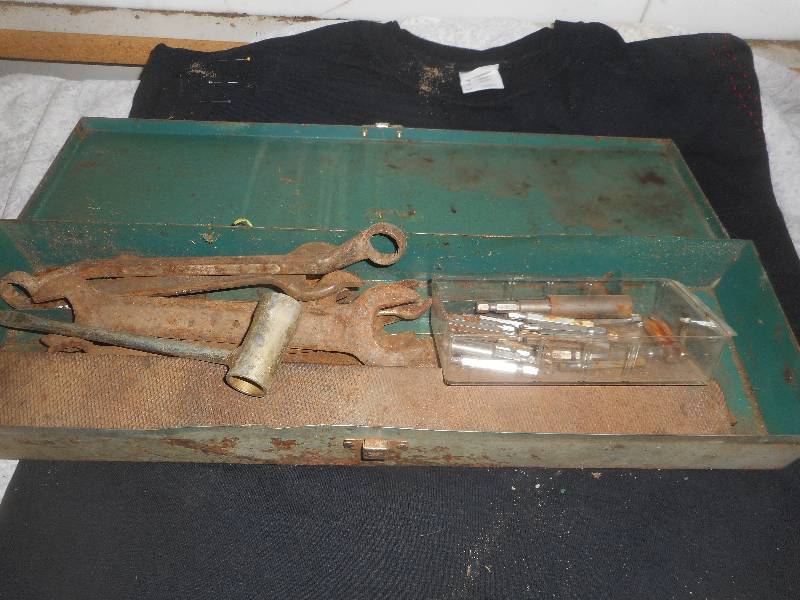 WRENCHES , RASPS , SCREW DRIVER BITS , AND TOOL BOX