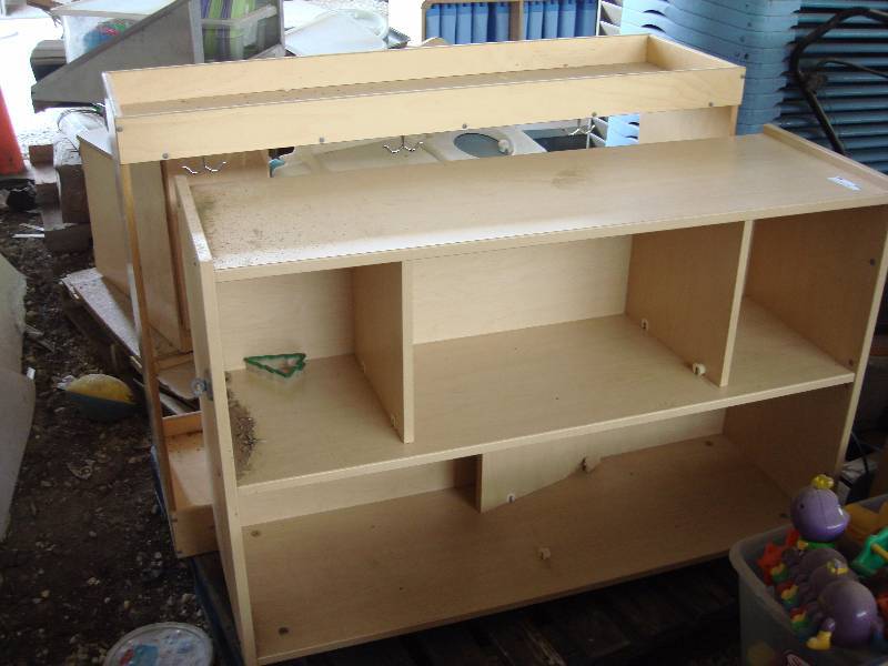 Cubby & Coat rack