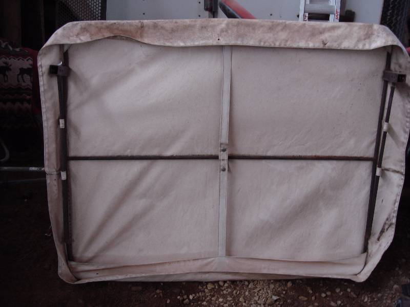 canopy and frame