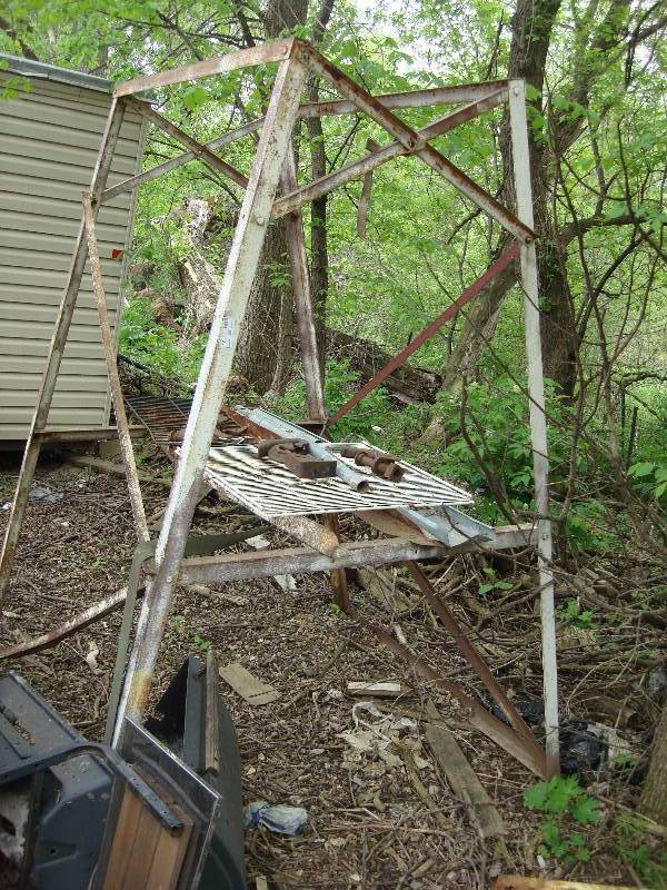 Gas barrel stand