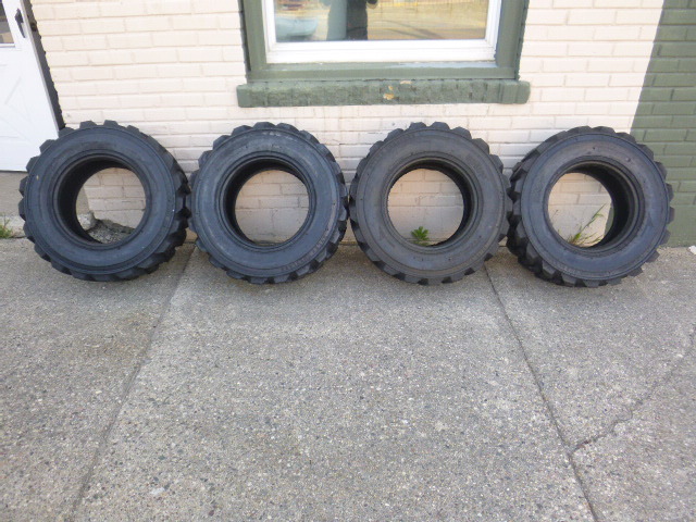 4 NEW Allied RBT Skidloader Tires