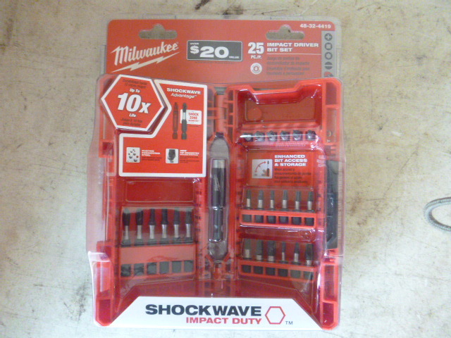 Milwaukee Shockwave Impact Drives Set