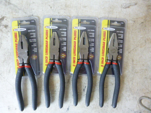 4 Pro Series Linesman Pliers