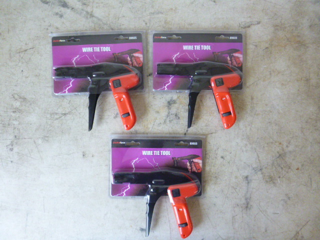 3 Electro-Force Wire Tie Tools