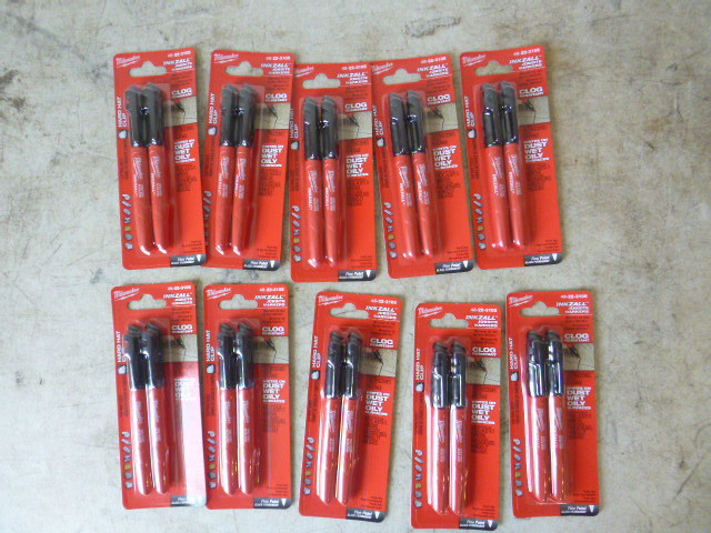 10 Milwaukee Inkzall Jobsite Markers