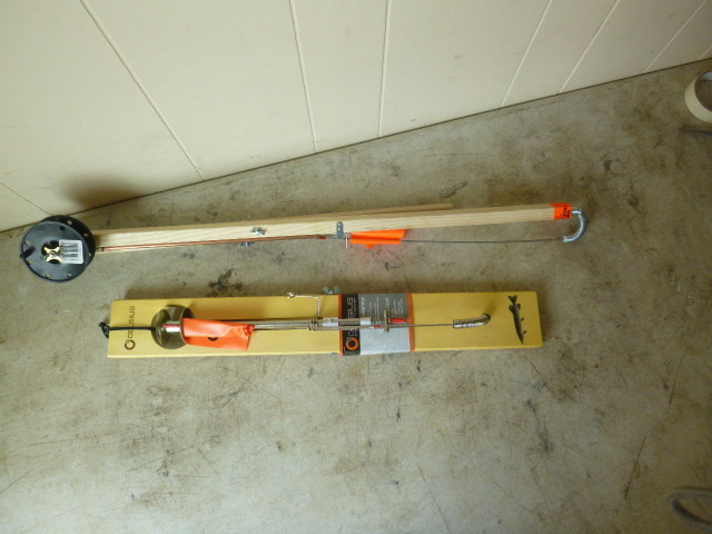 2 Wooden Tip-Ups