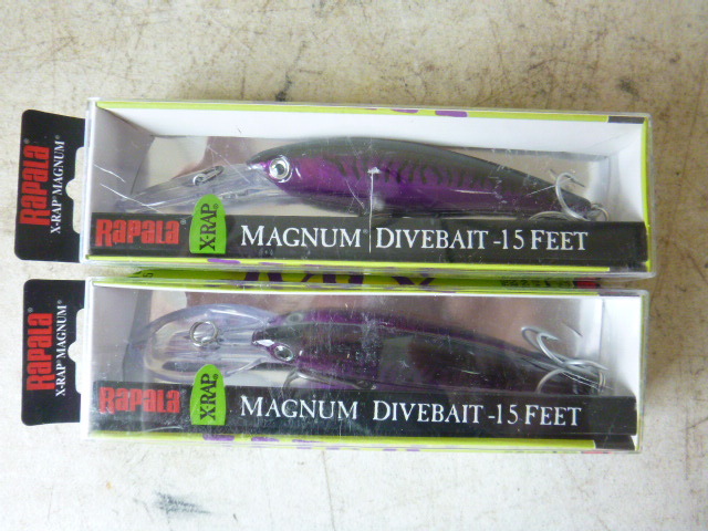 2 Rapala X-Rap Magnum Divebait