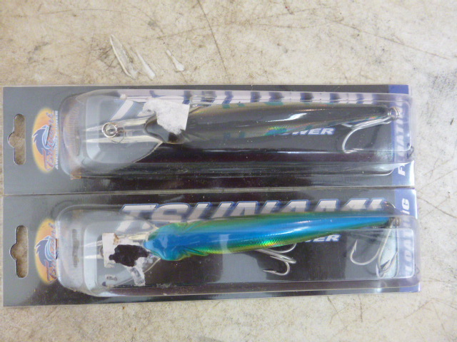2 Tsunami Floating TS Mega Minnow Lures