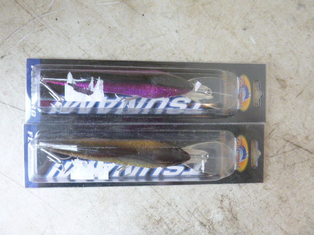 2 Tsunami Floating TS Mega Minnow Lures