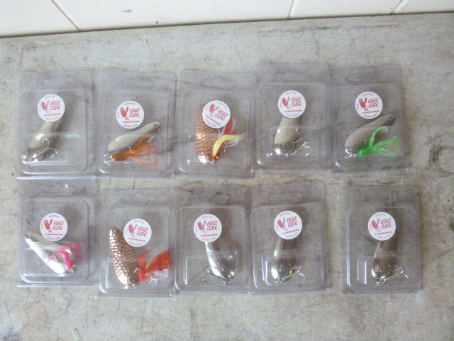 10 Eagle Claw Spoon Lures