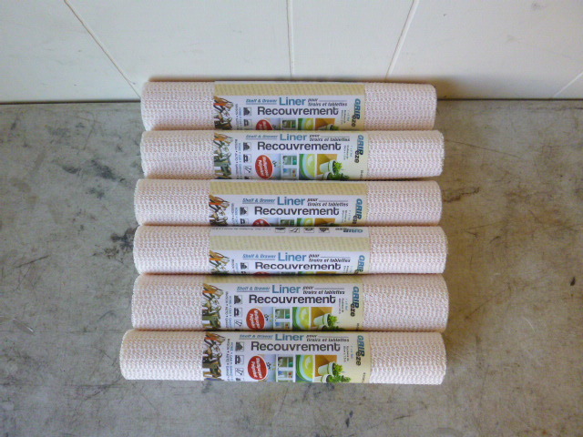 6 Rolls of Shelf Liners